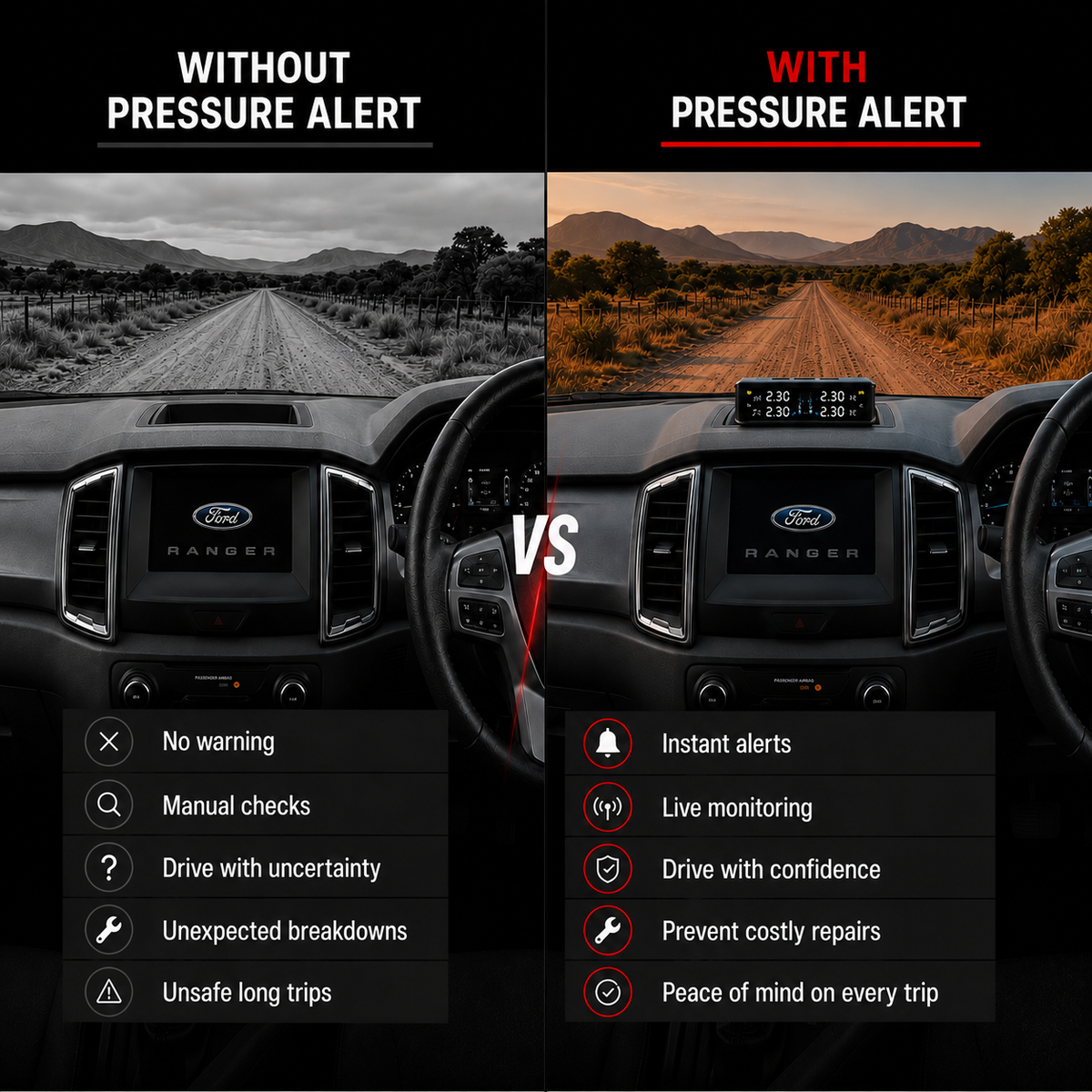 Pressure Alert™ SafeDrive Monitor